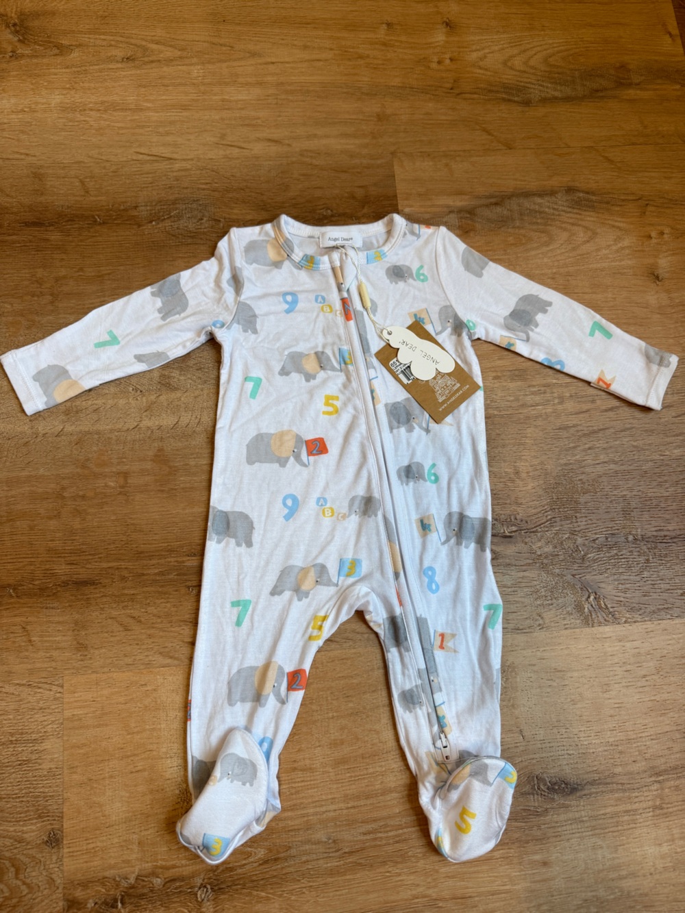 NWT Angel Dear footed zipper